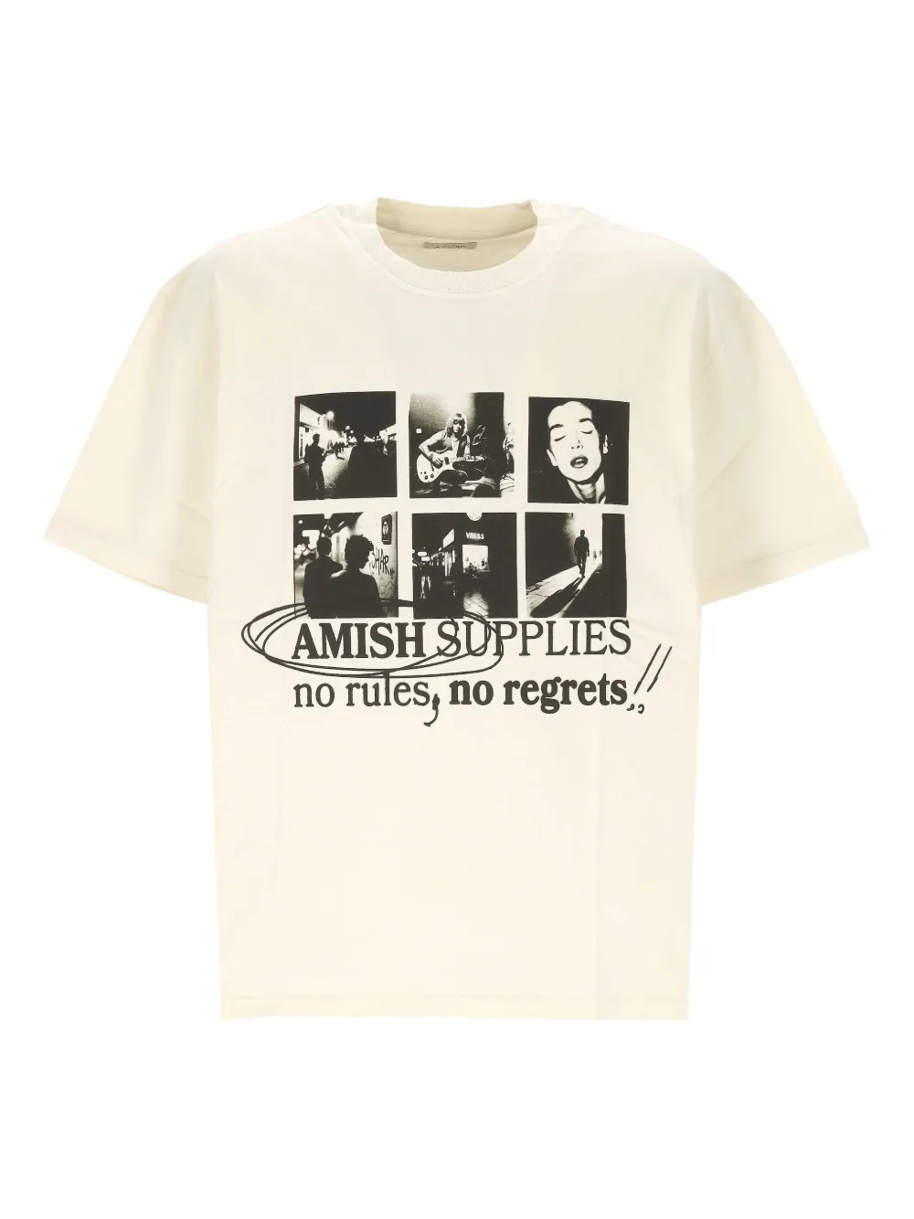 AMISH graphic-print T-shirt | Neutrals | Image 1