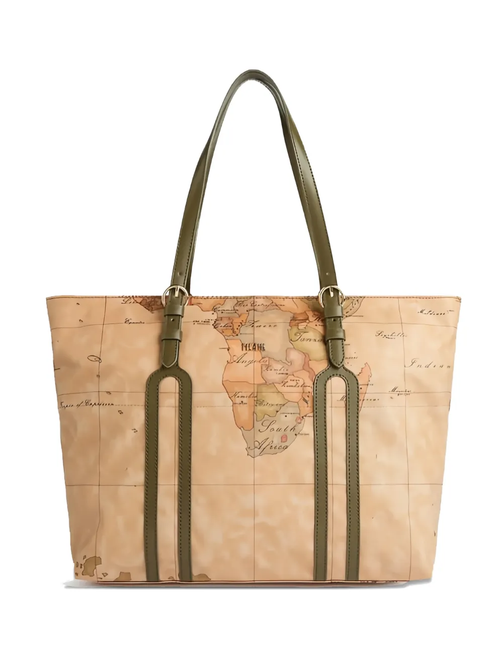 ALVIERO MARTINI 1° CLASSE Highland tote bag - Toni neutri