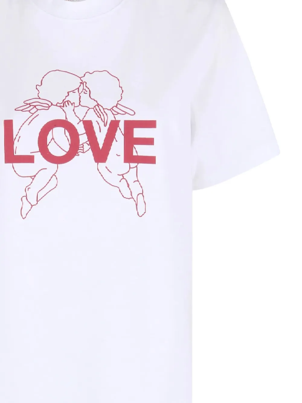  Fiorucci Cupid-graphic T-shirt - White 