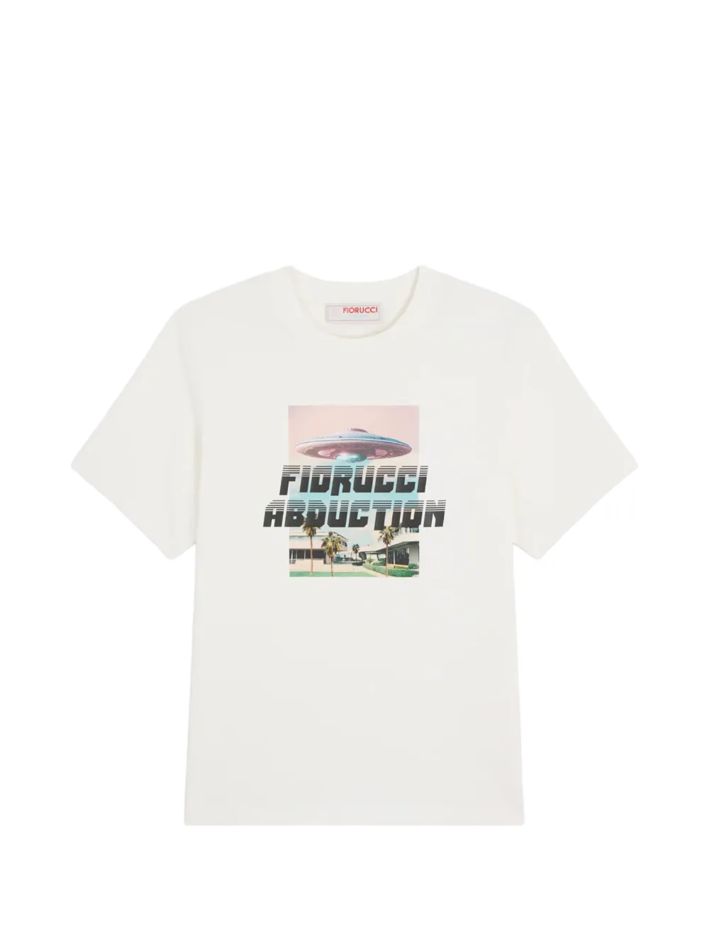 Fiorucci cupid-graphic T-shirt - Bianco
