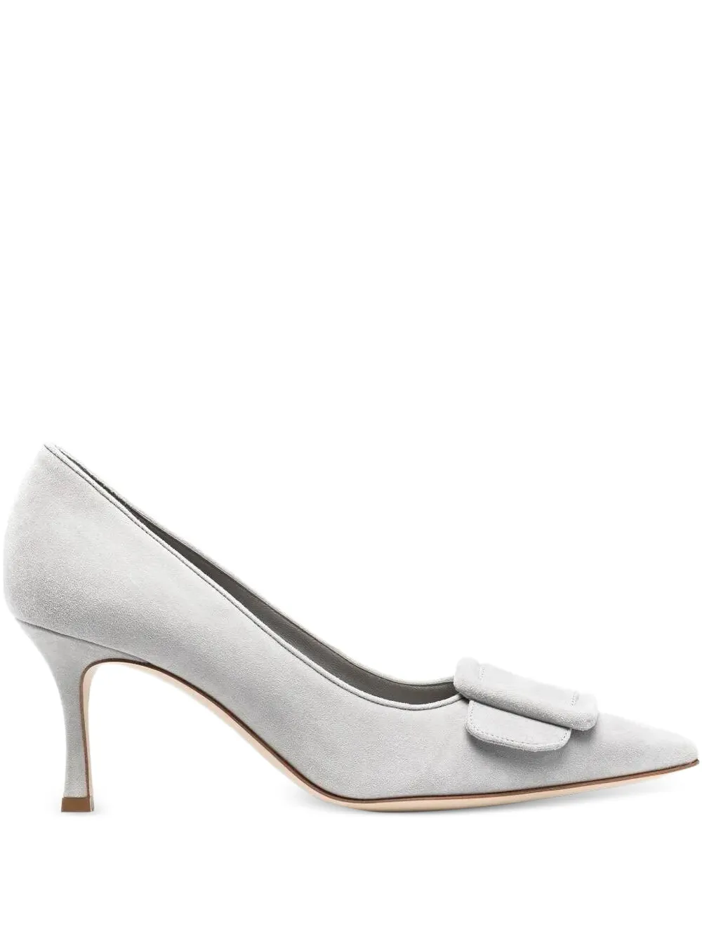 Manolo Blahnik Maysale pumps met gesp Grijs