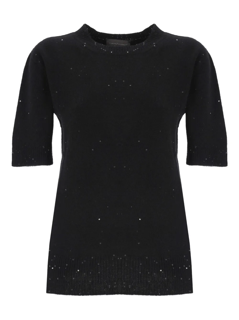 Lorena Antoniazzi sequin-embellishment sweater - Nero