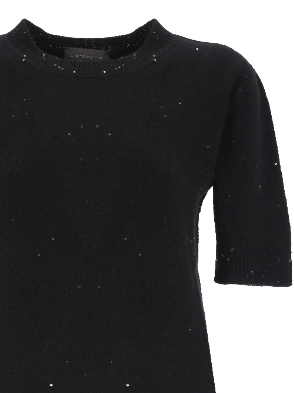  Lorena Antoniazzi Sequin-embellishment Sweater - Black 