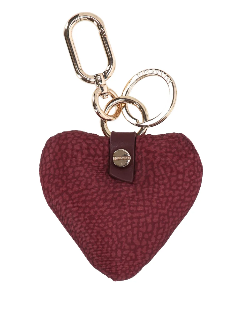 Borbonese Portachiavi a cuore - Rosso