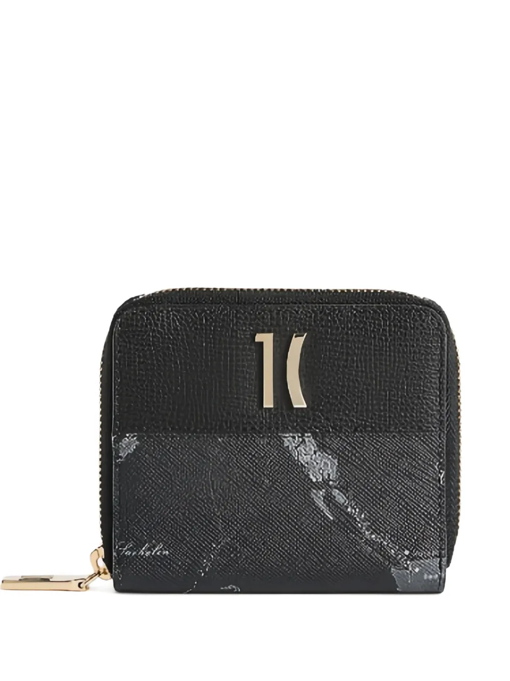 ALVIERO MARTINI 1° CLASSE Portafoglio Folk Geo Night - Nero