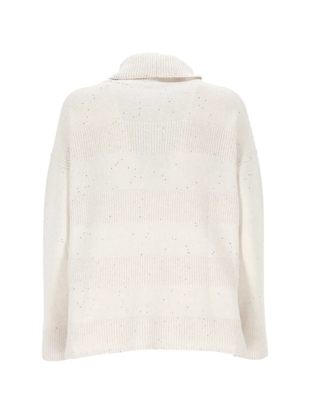  D.exterior Roll-neck Sweater - Blanc 