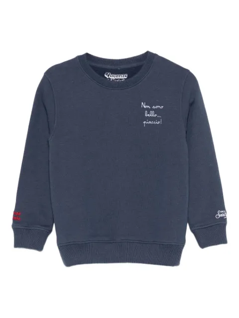 MC2 Saint Barth Kids x Vacanze Di Natale Hutton embroidered sweatshirt