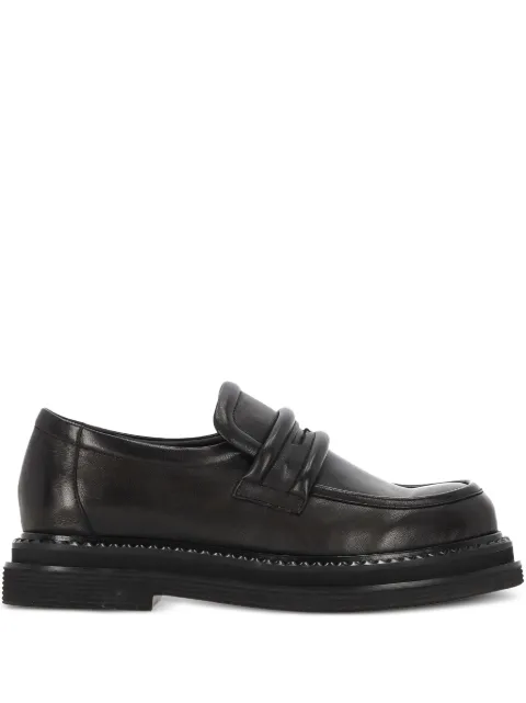 Bruno Premi chunky leather loafers
