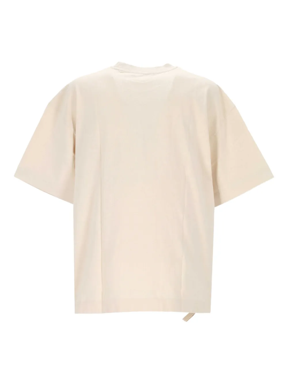 Applied Art Forms T-shirt met ronde hals - Beige