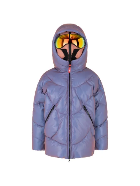AI Riders on the Storm Young goggle-hood quilted jacket