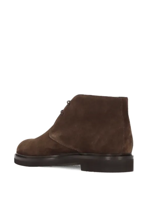 Ortigni brown flat boots 