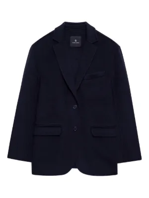 Erika Cavallini ストライプ シングルジャケット | ブルー | FARFETCH JP