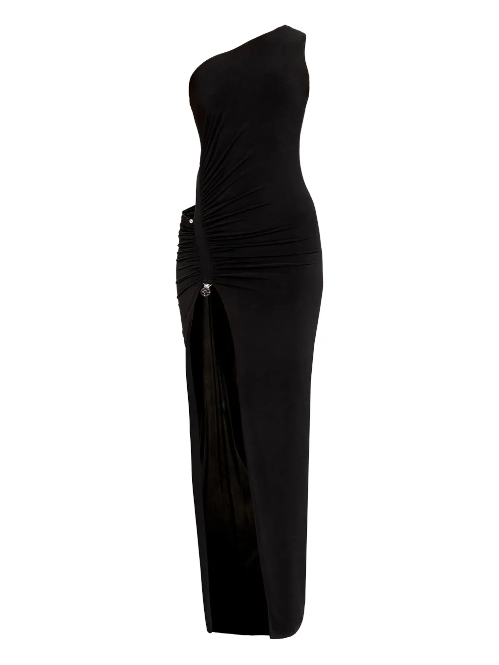 NISSA backless maxi dress - Nero