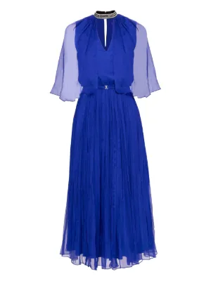 Ermanno Scervino lace-embellished Maxi Dress | Blue | FARFETCH