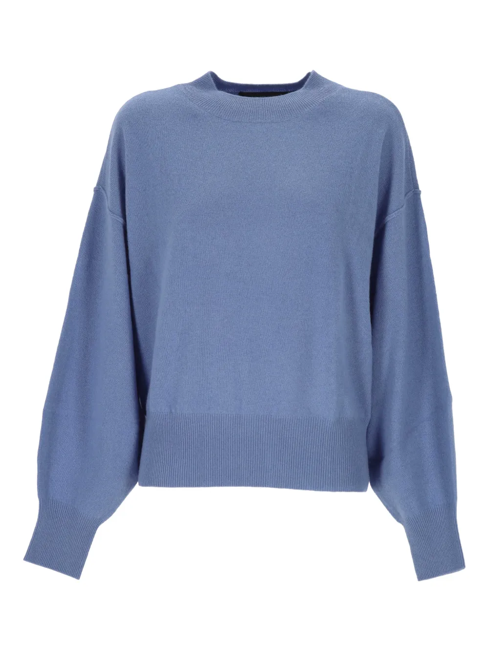 EMMA E GAIA ribbed sweater - Blu