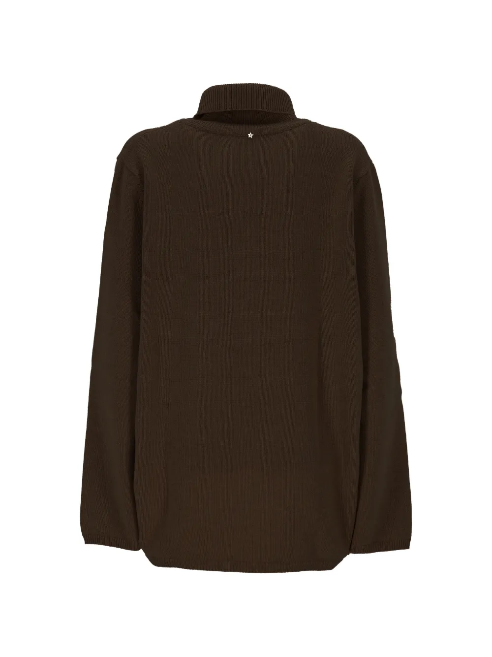 Lorena Antoniazzi Coltrui met asymmetrische afwerking Bruin