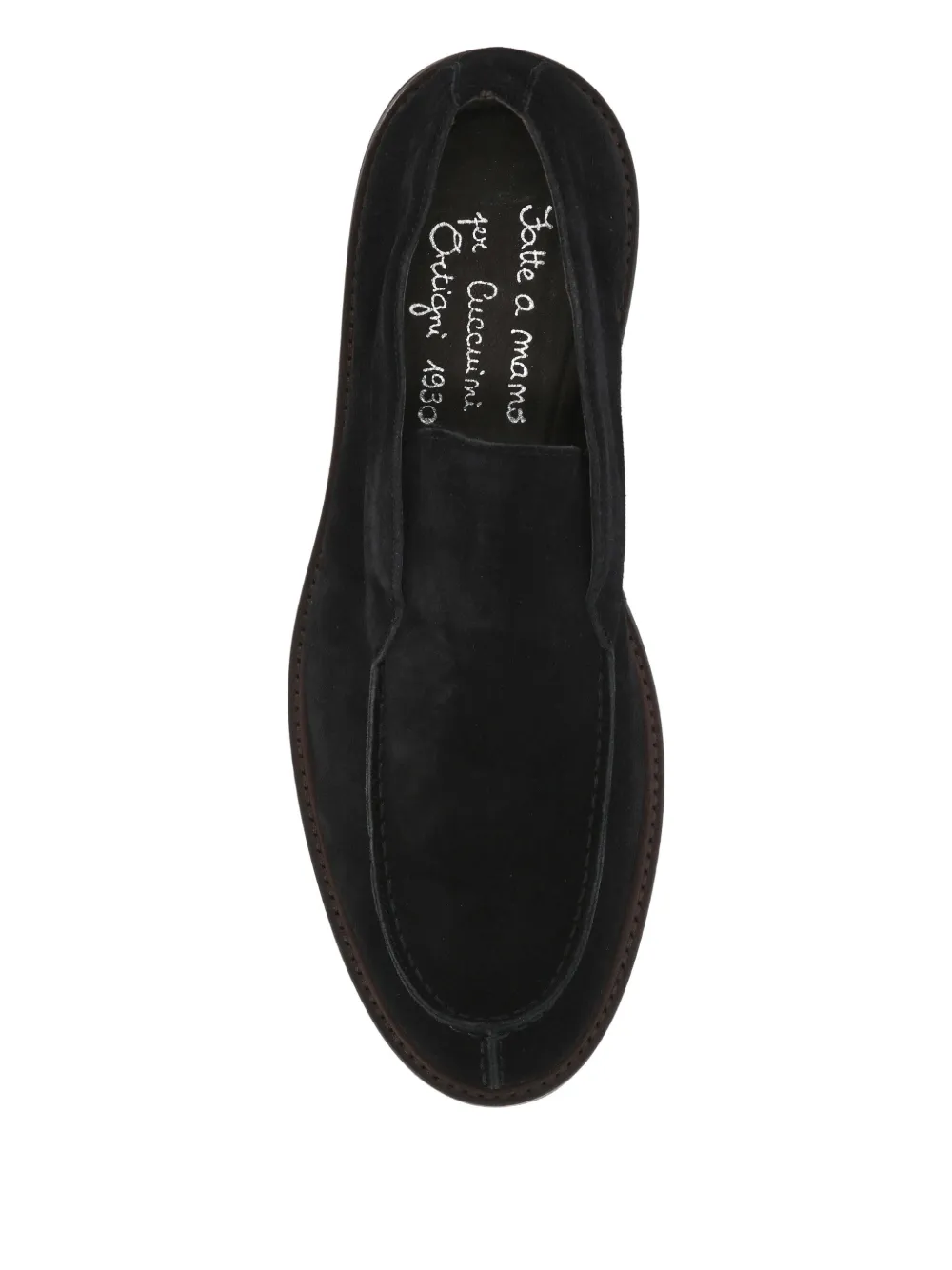 Ortigni flat loafers Zwart