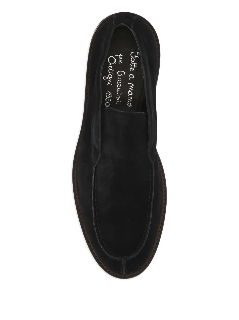 Ortigni Platte loafers Zwart