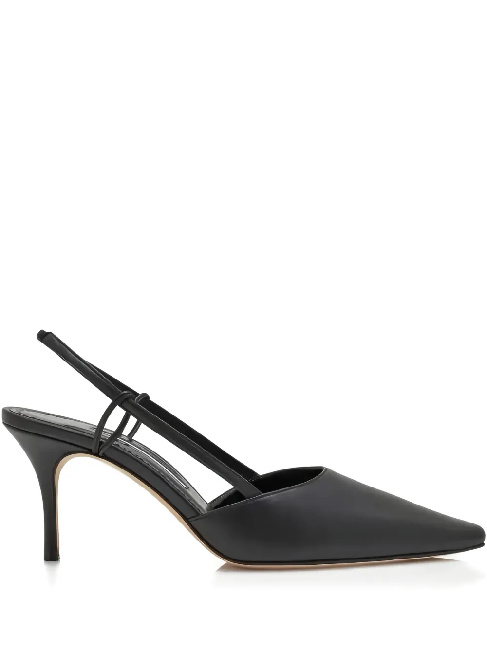 Manolo Blahnik pointed slingback pumps | noir | Image 1