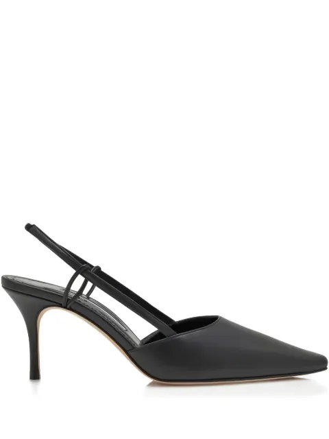 Manolo Blahnik pointed slingback pumps