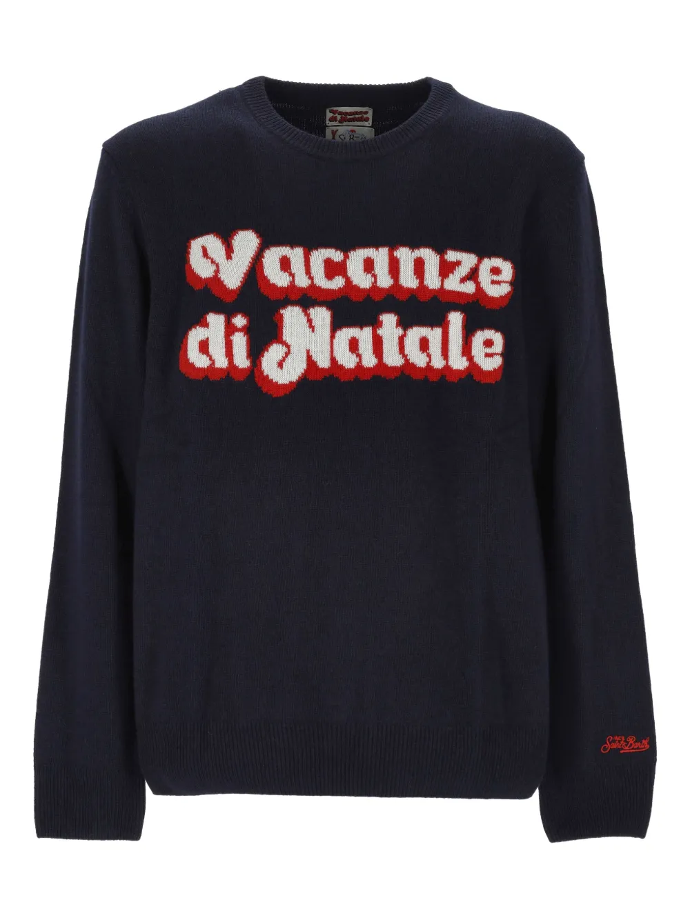 MC2 Saint Barth logo sweater - Blu
