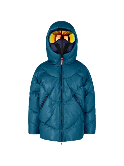 AI Riders on the Storm Young goggle-hood quilted jacket