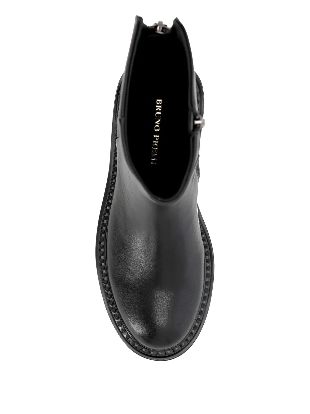 Bruno Premi zip leather boots Zwart