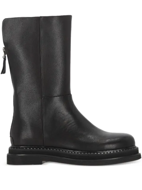Bruno Premi zip leather boots