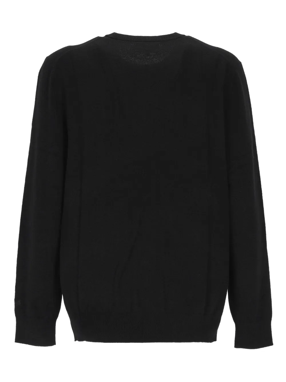 MC2 Saint Barth embroidered crew-neck sweater - Zwart
