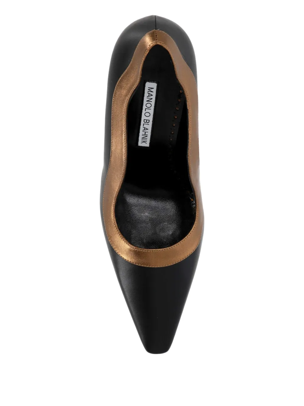 Manolo Blahnik Pumps met afwerking Zwart