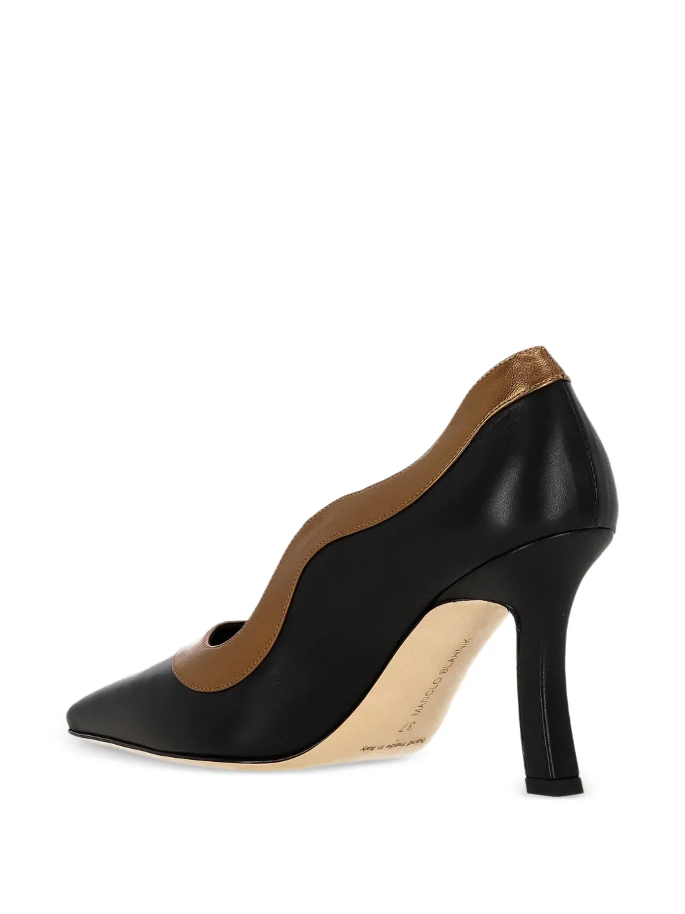 Manolo Blahnik Pumps met afwerking Zwart