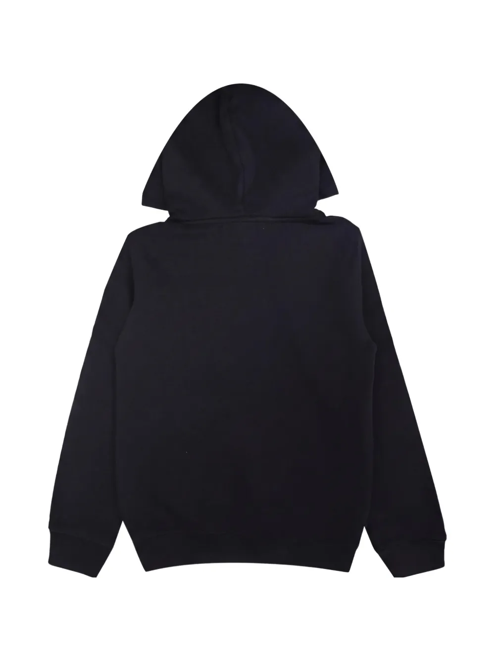 MC2 Saint Barth Kids Hoodie met logoprint Zwart