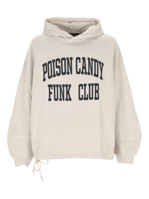 Applied Art Forms drawstring printed hoodie