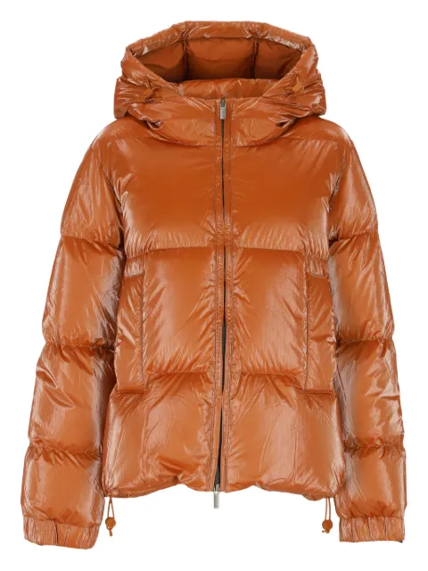 K-Way hooded padded jacket