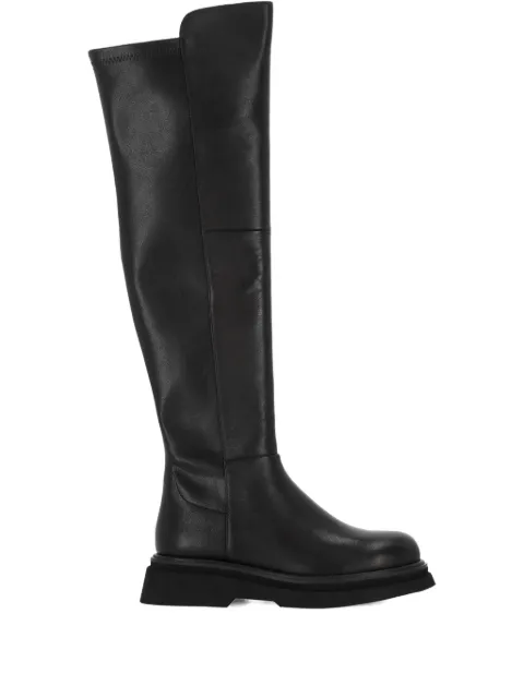 Bruno Premi leather over-the-knee boots