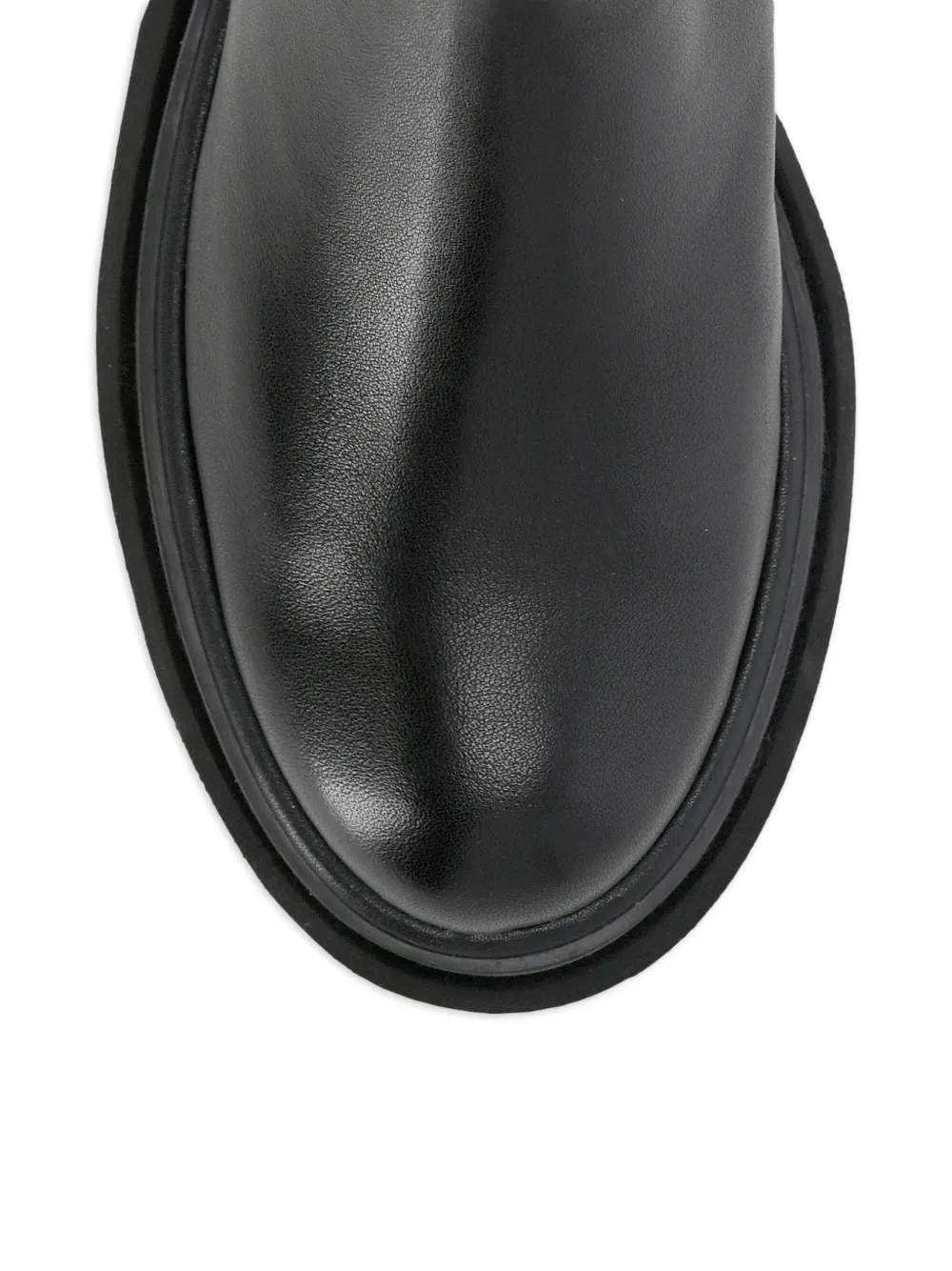 Bruno Premi Leren overknee laarzen Zwart