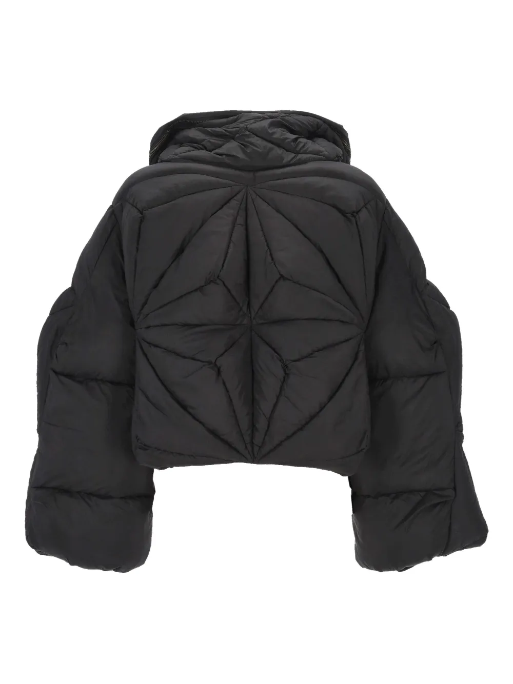  Canadian Diamond Geometric-quilted Jacket - Black 