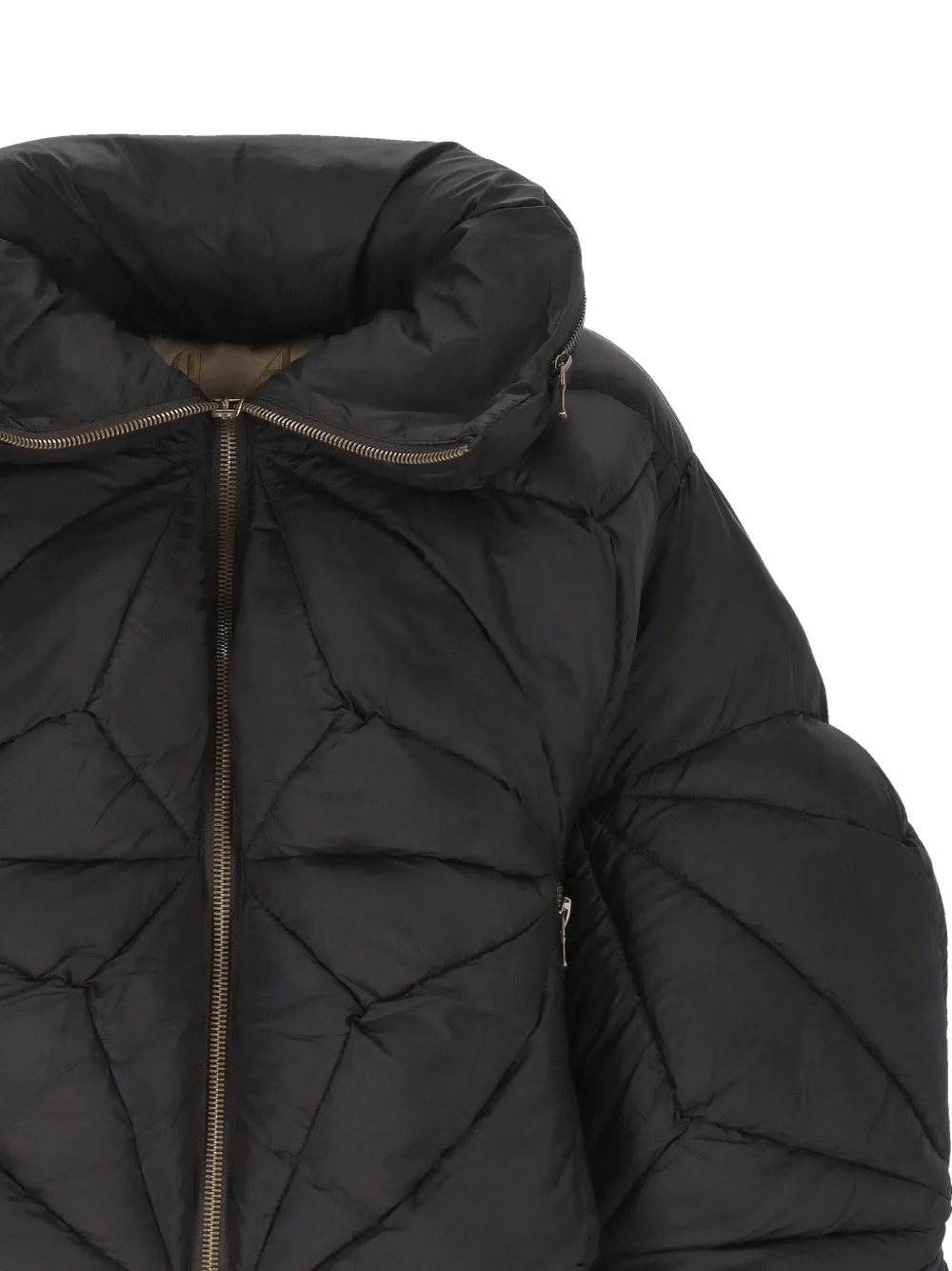  Canadian Diamond Geometric-quilted Jacket - Black 
