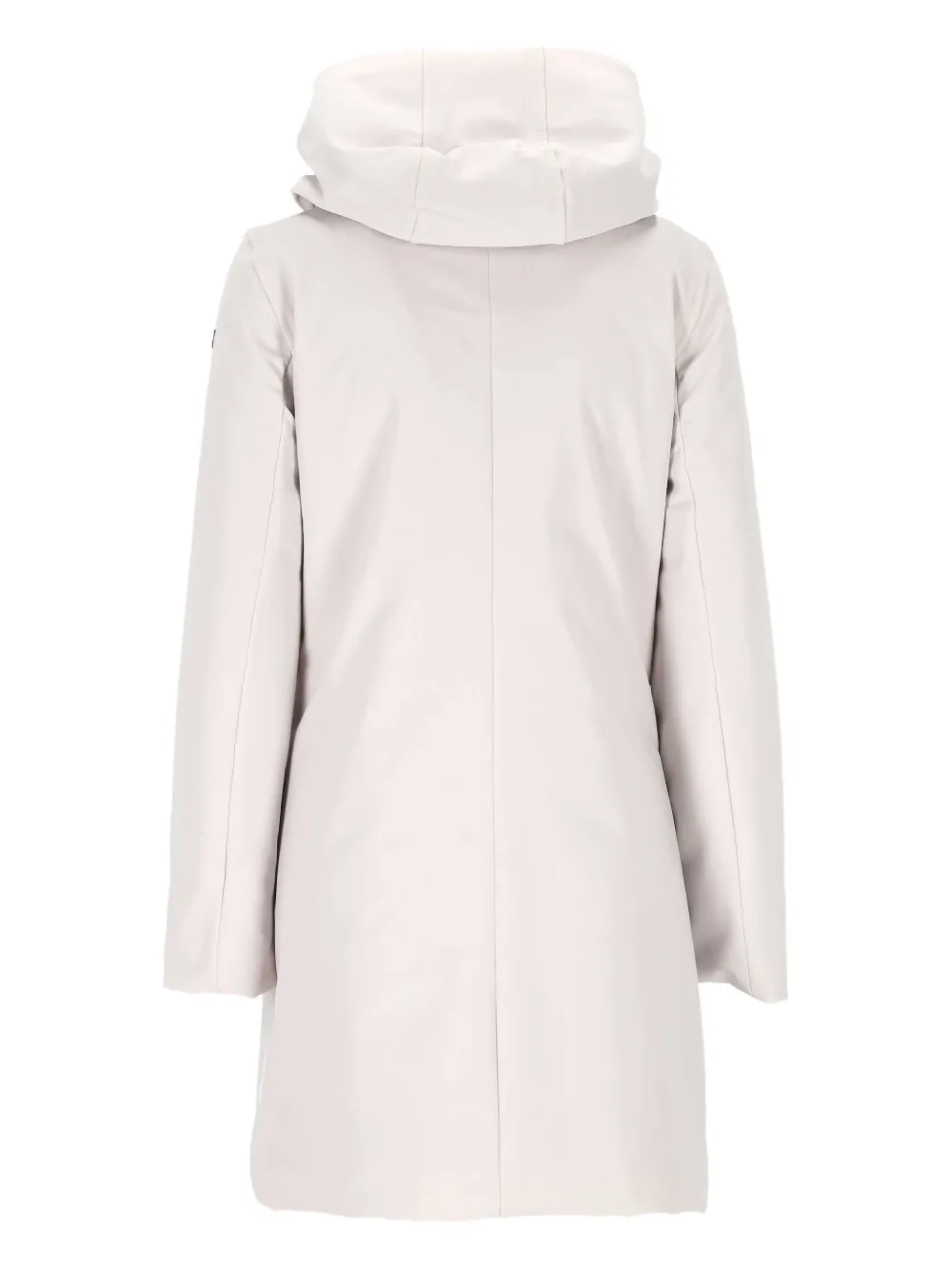 Rrd Surflex Hooded Long-sleeve Coat In White