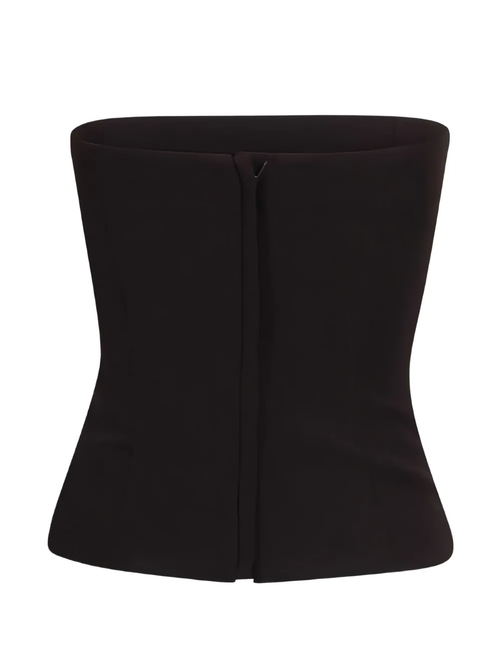Federica Tosi strapless top - Schwarz