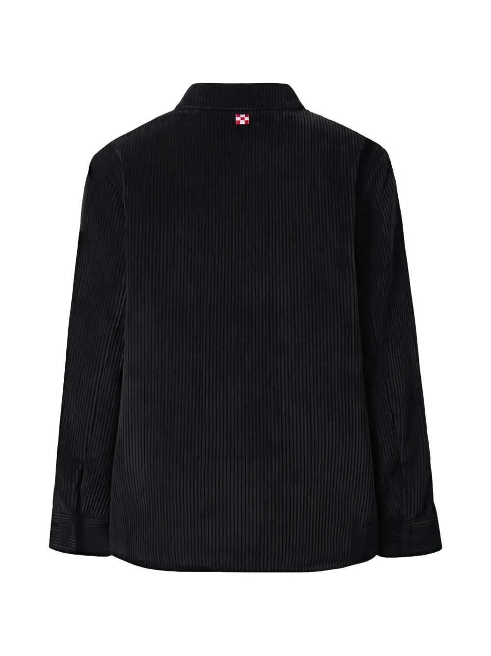 MC2 Saint Barth Kids Ribfluwelen shirt Blauw