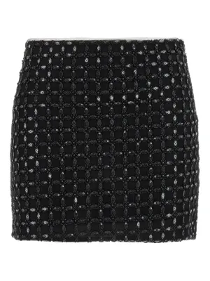 Balmain ツイード ミニスカート | ブラック | FARFETCH JP