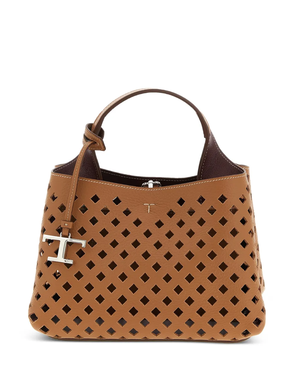 Tod's Apa Micro openwork handbag | Brown | Image 1