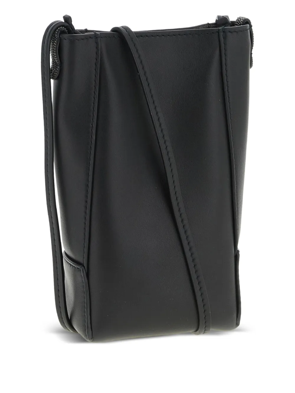 Brunello Cucinelli nappa shoulder strap mobile phone case | Image 2