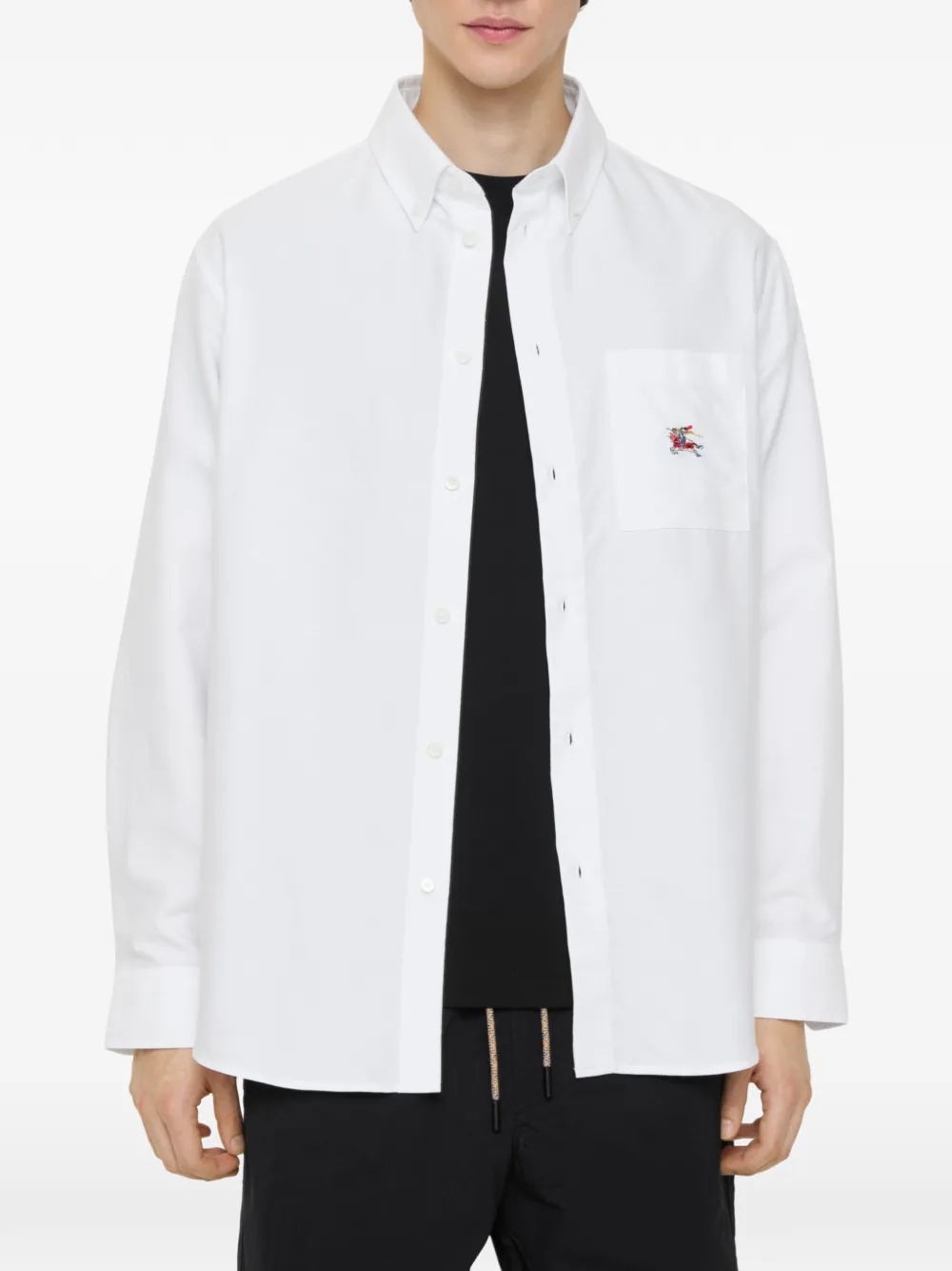 Burberry EKD button-down shirt - Wit