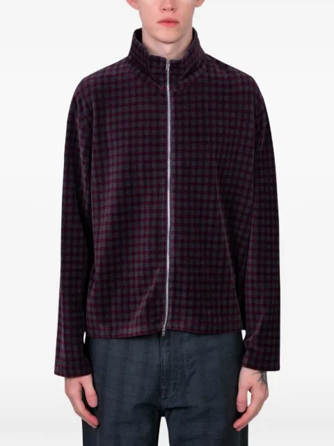 OUR LEGACY Shrunken zip-up sweater