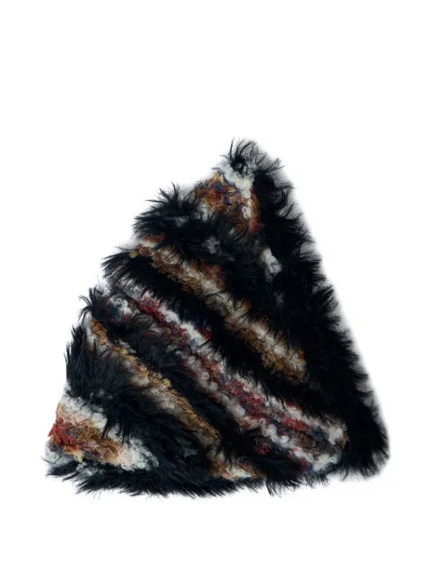 Kiko Kostadinov textured wool knit hat