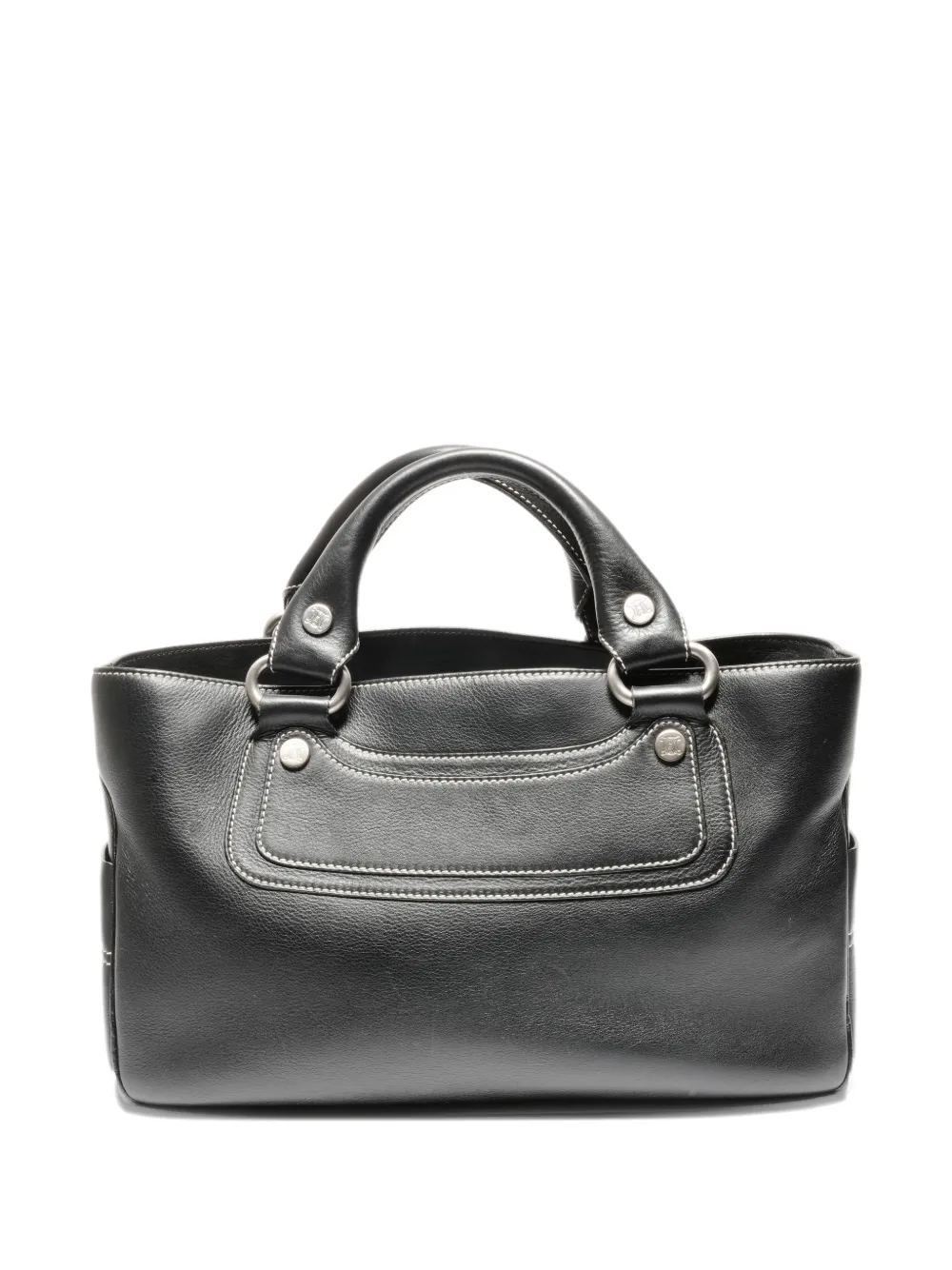 Celine Pre-Owned 2000s Boogie leather tote bag - Nero