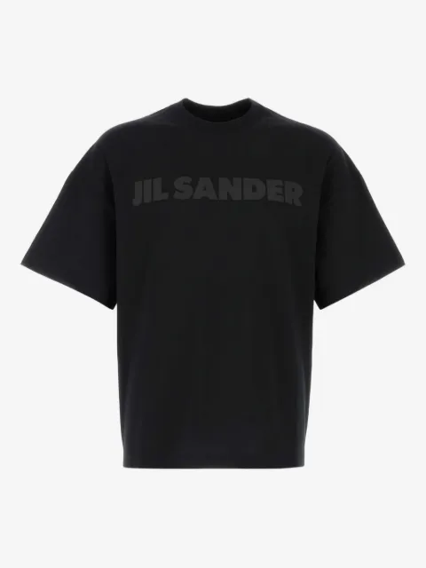 Jil Sander black cotton T-shirt