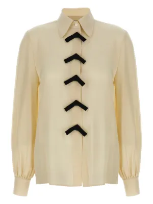 Maison Margiela トロンプルイユ シャツ | ニュートラル | FARFETCH JP